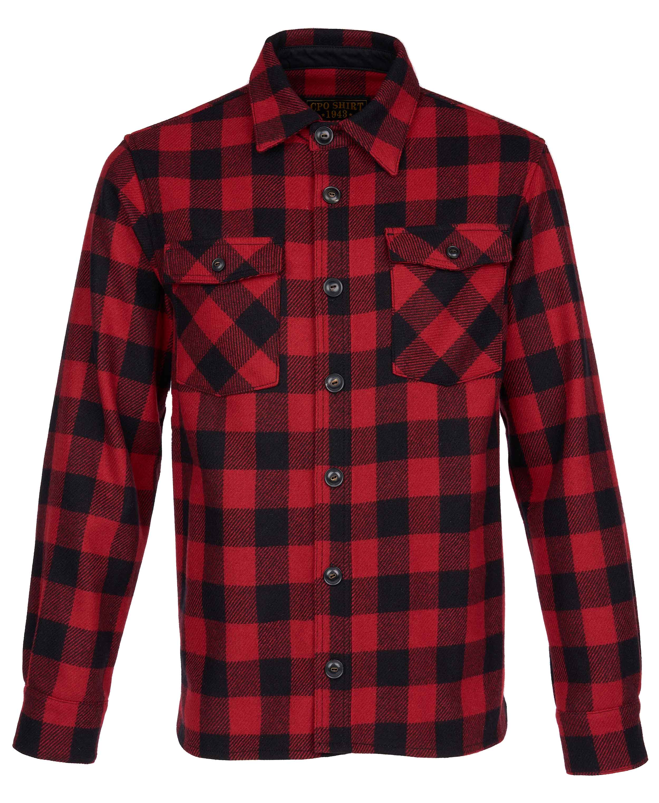 1943 CPO Shirt Otsego red
