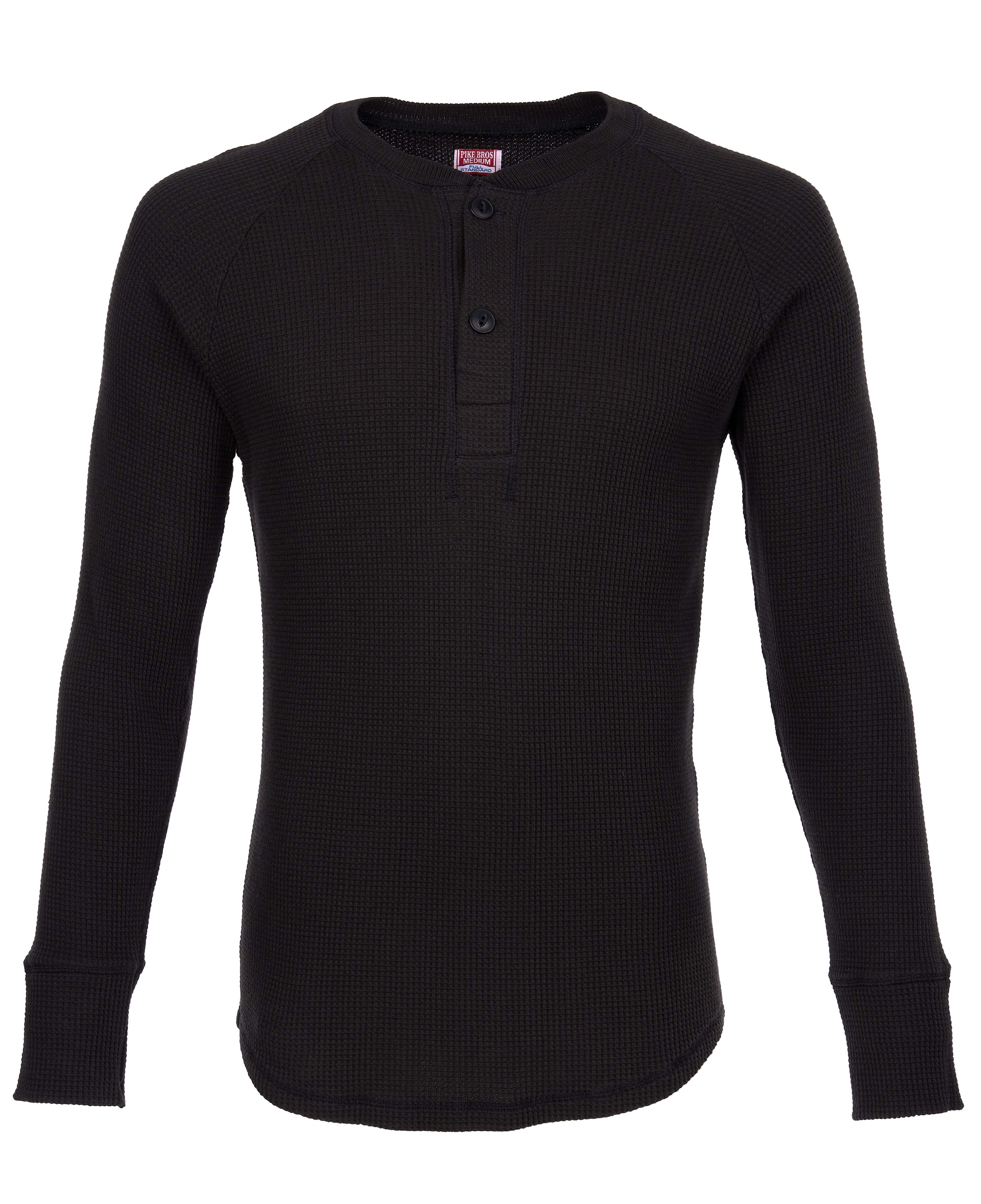 1936 Waffle Shirt black