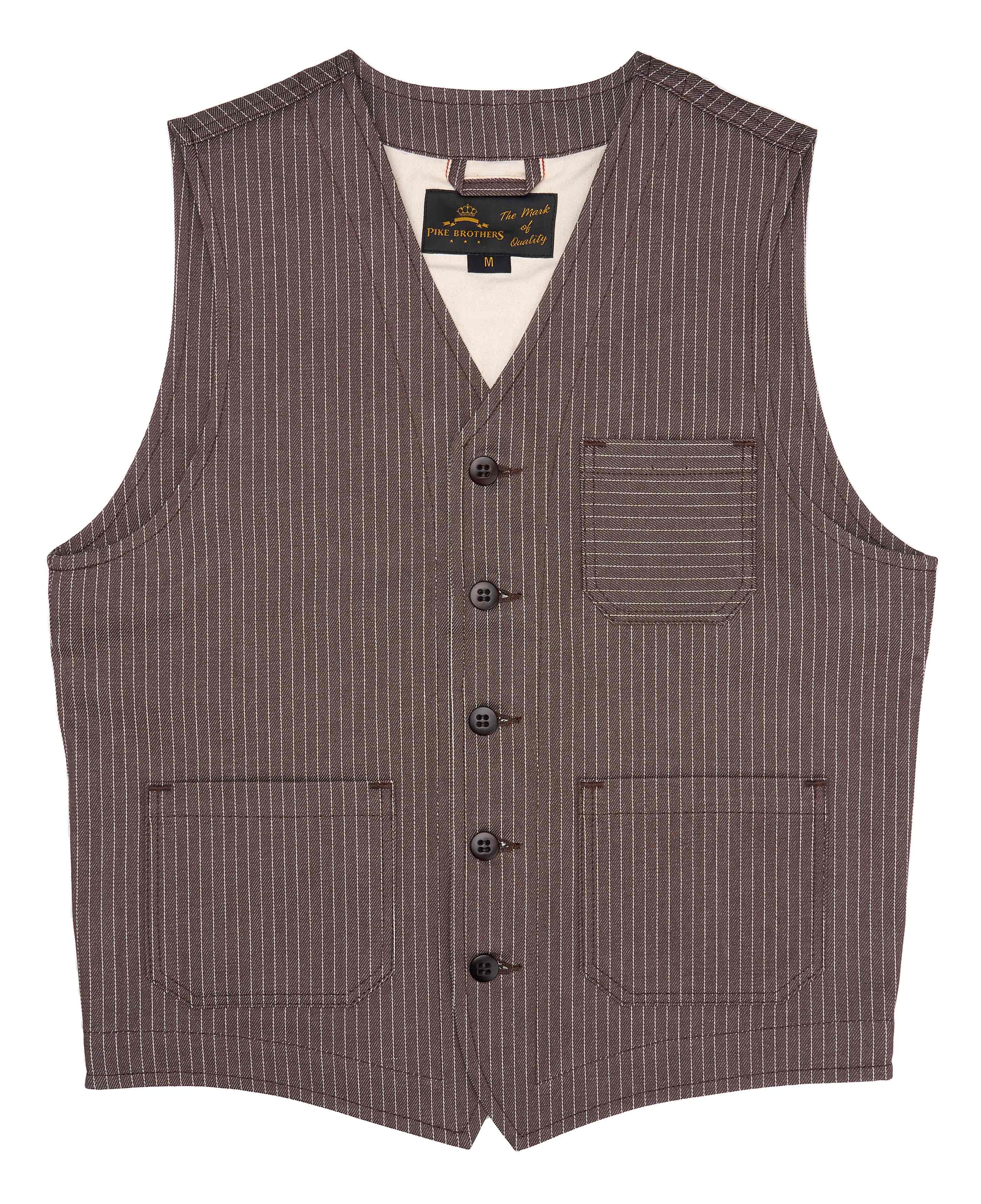 1937 Roamer Vest brown wabash O&E 1937 Roamer Vest brown wabash O&E