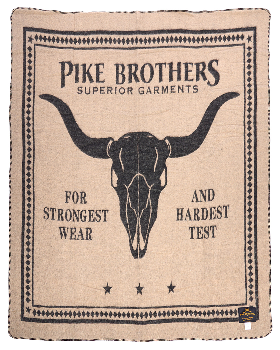 1969 Longhorn blanket black