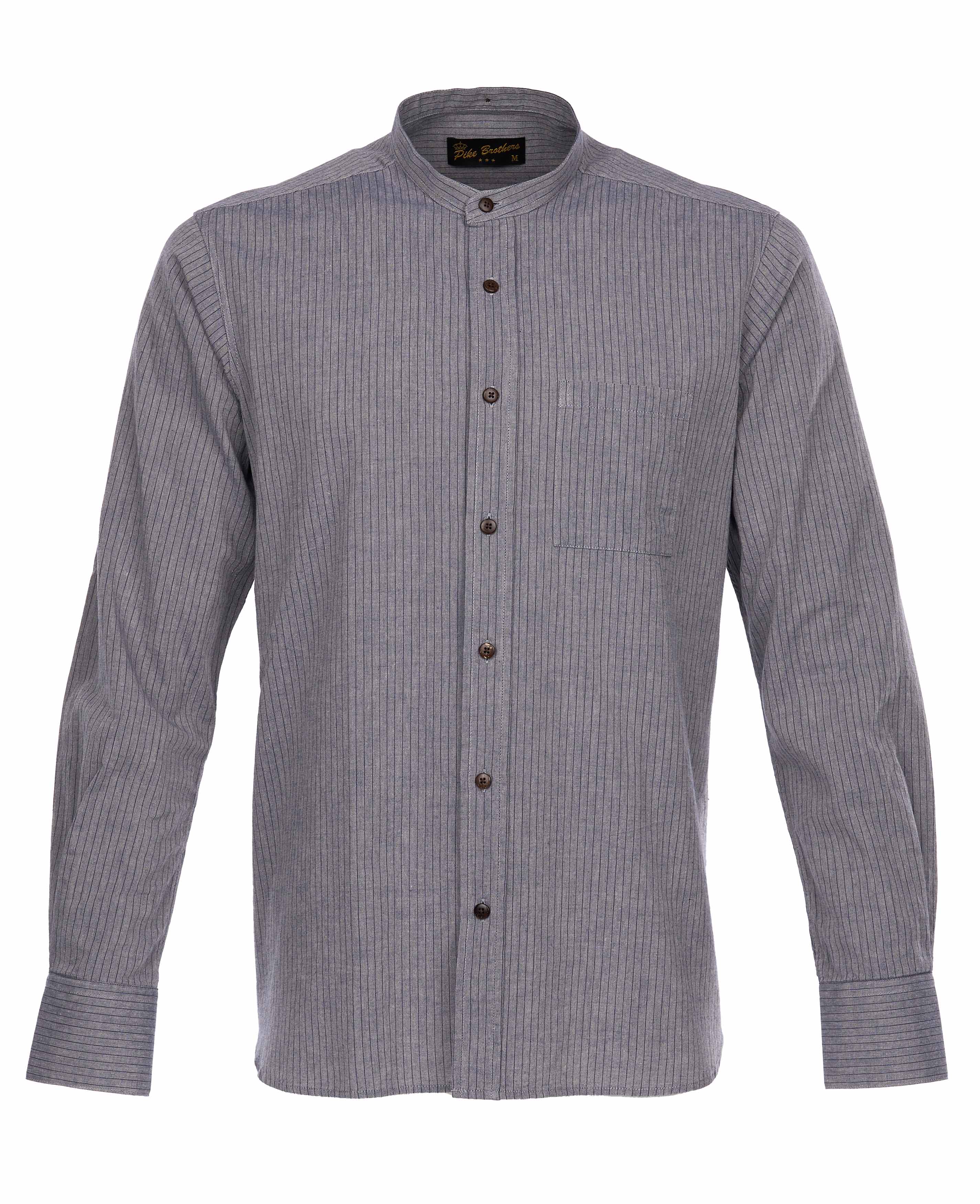 1923 Buccanoy Shirt grey striped