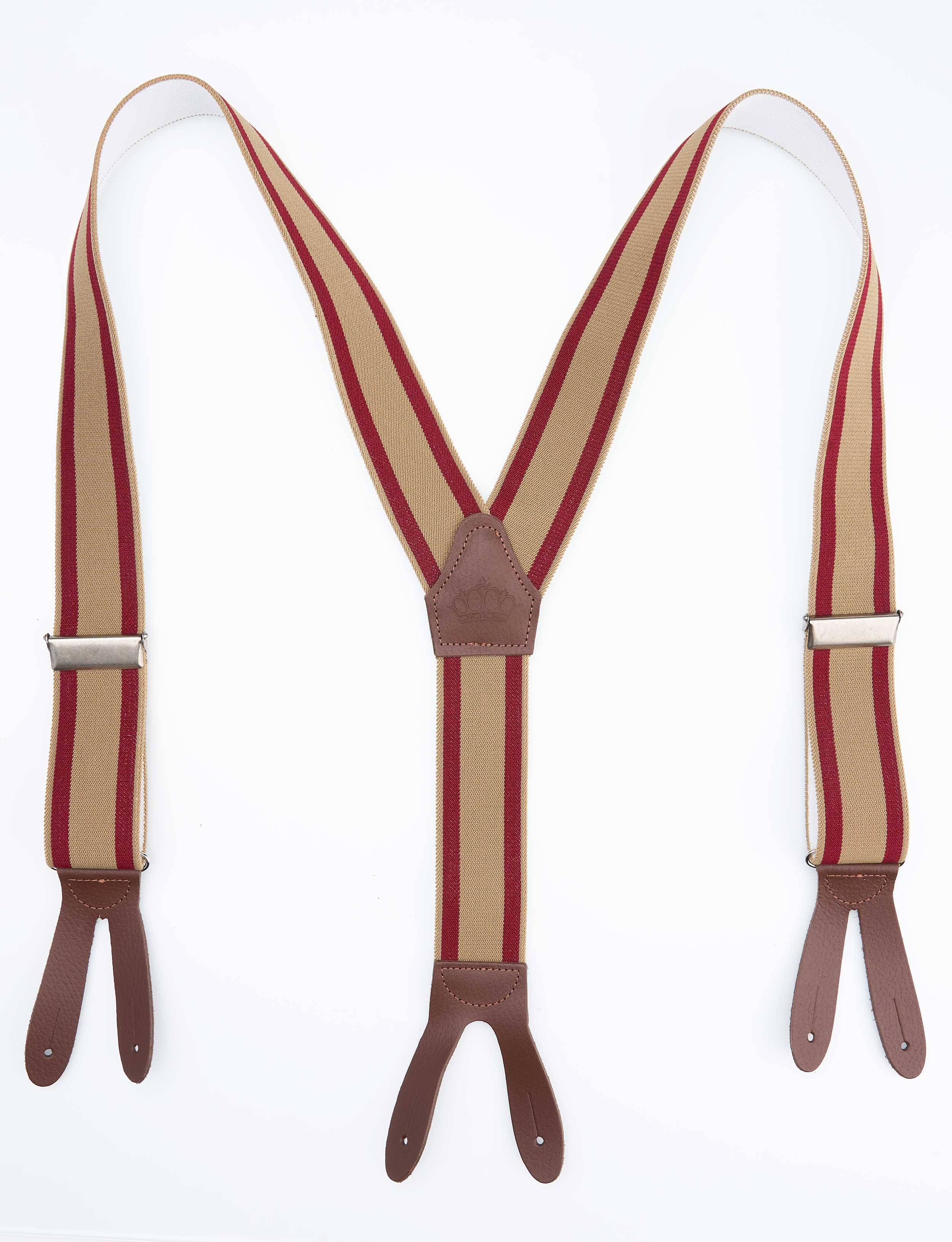 1937 Heavy Duty Braces red