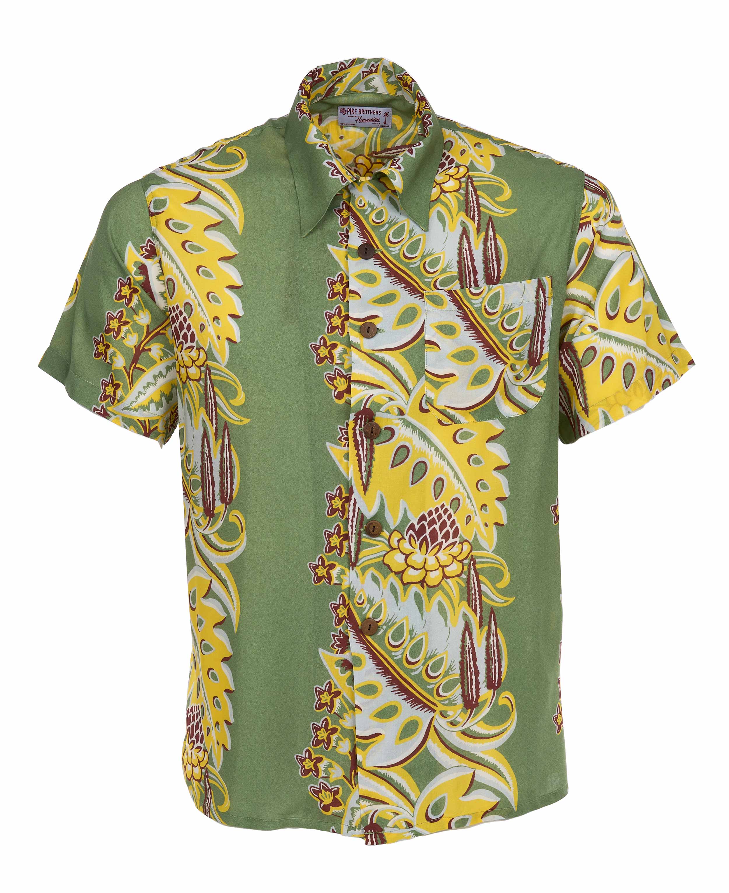 1947 Albert Shirt Short Sleeve Lanai green