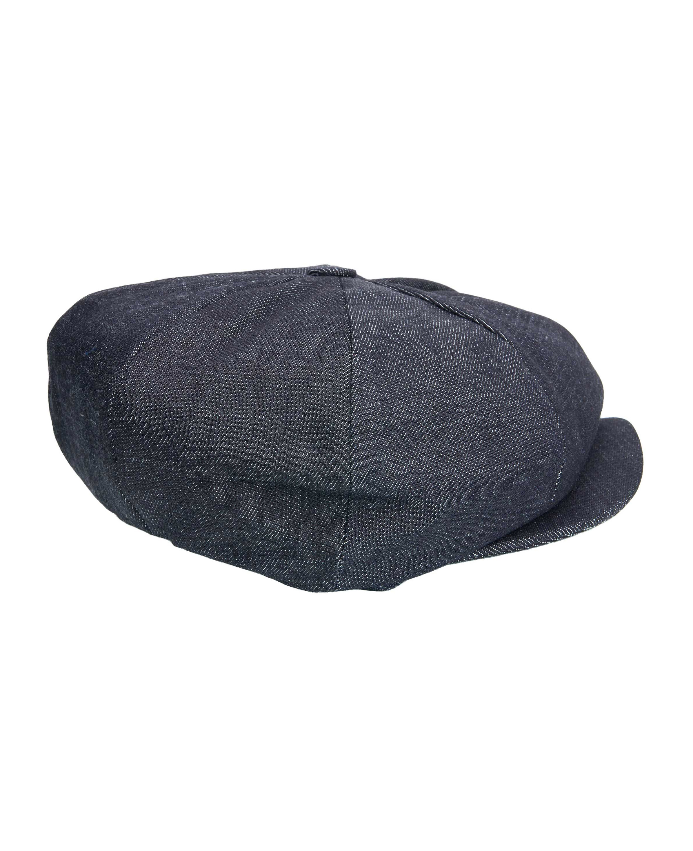 1928 Newsboy Cap 15oz indigo