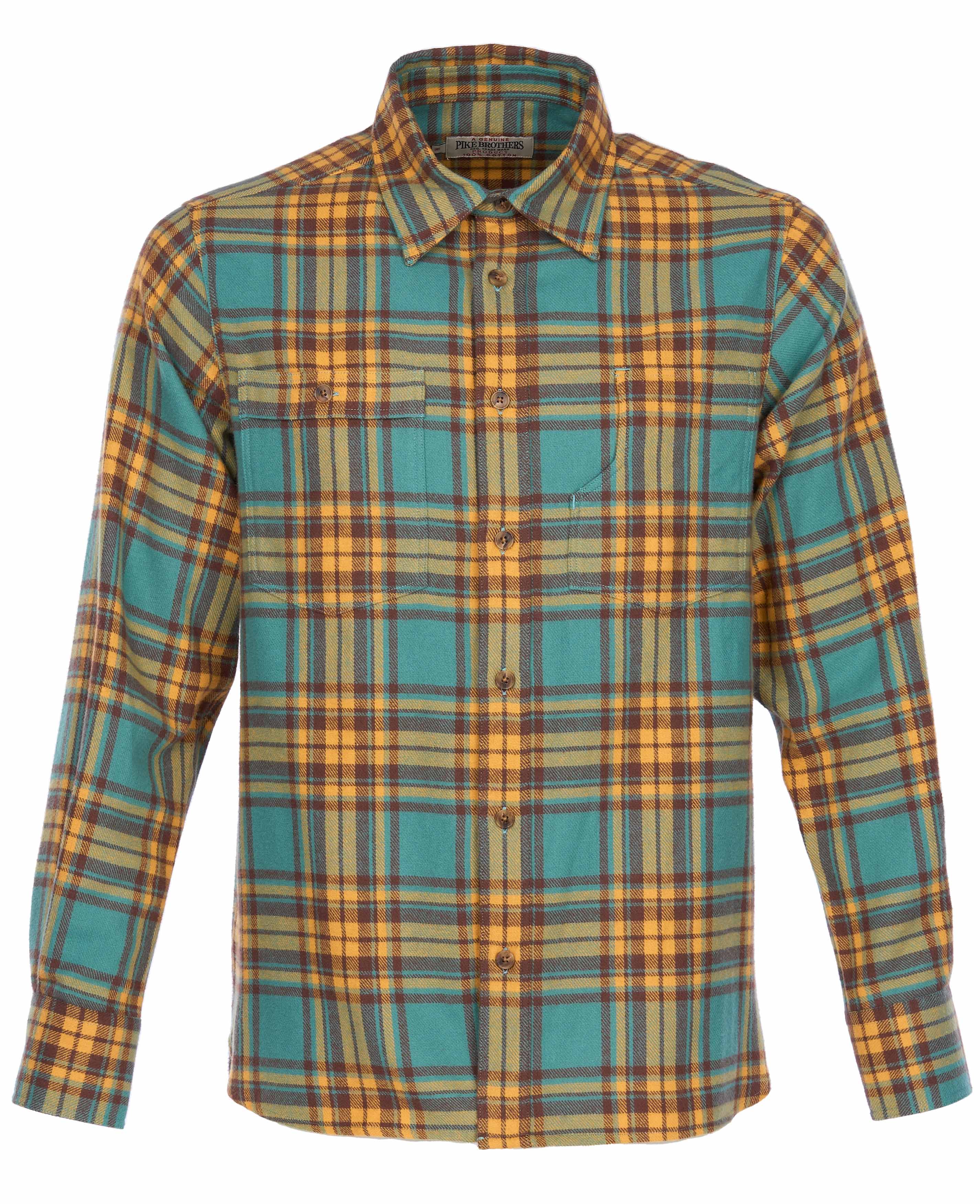 1937 Roamer Shirt Alaska Green