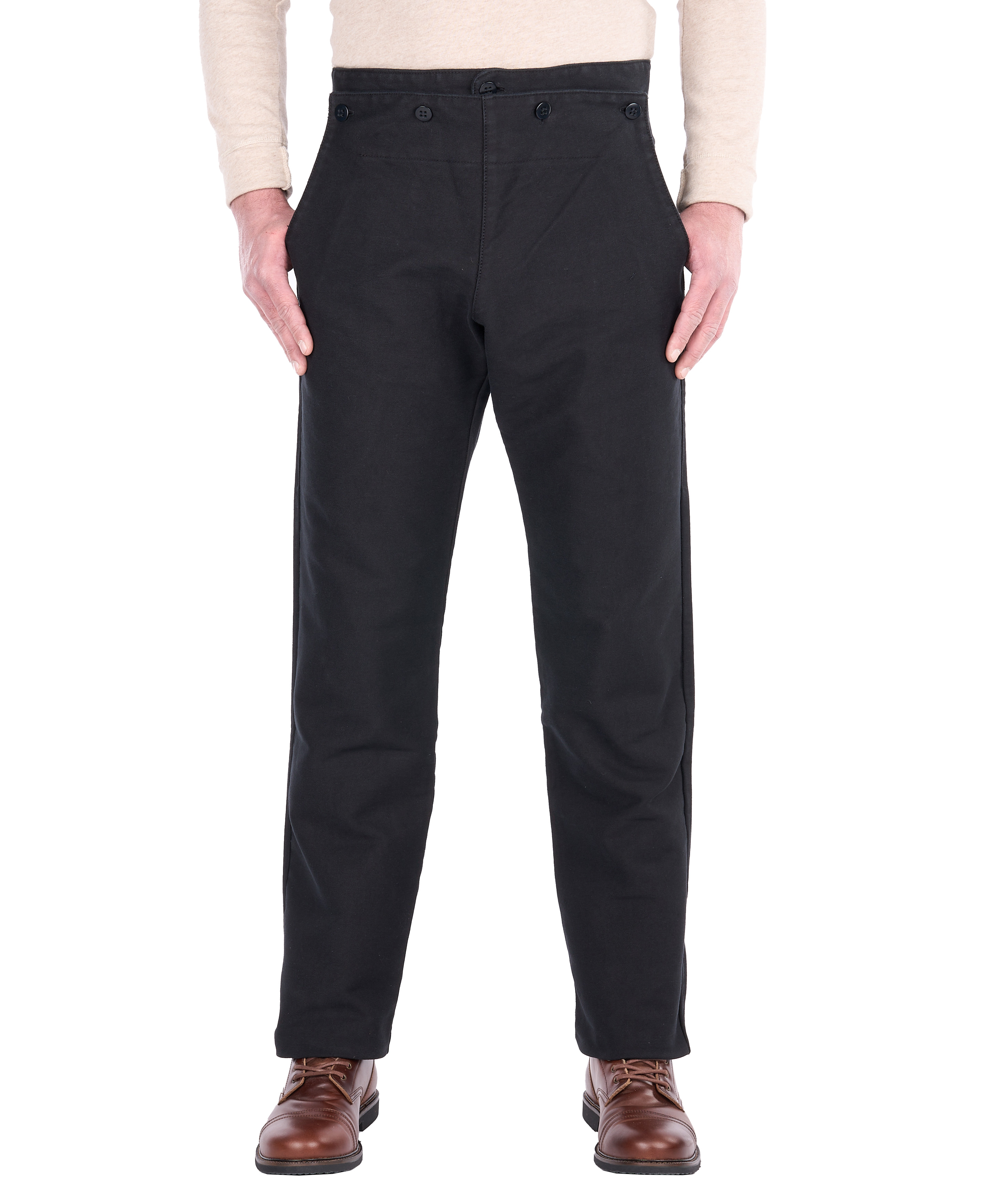 1935 Machinist Trousers Elephant Skin black