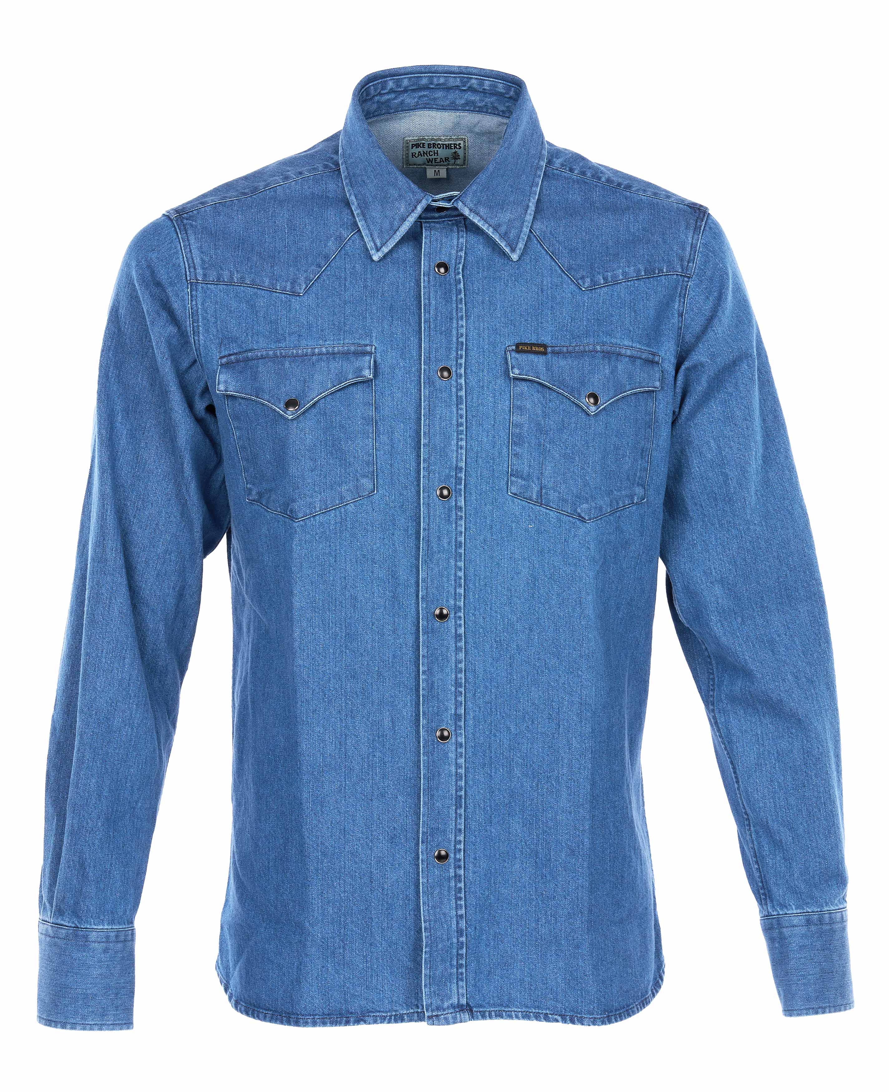1952 Rider Shirt Denim faded