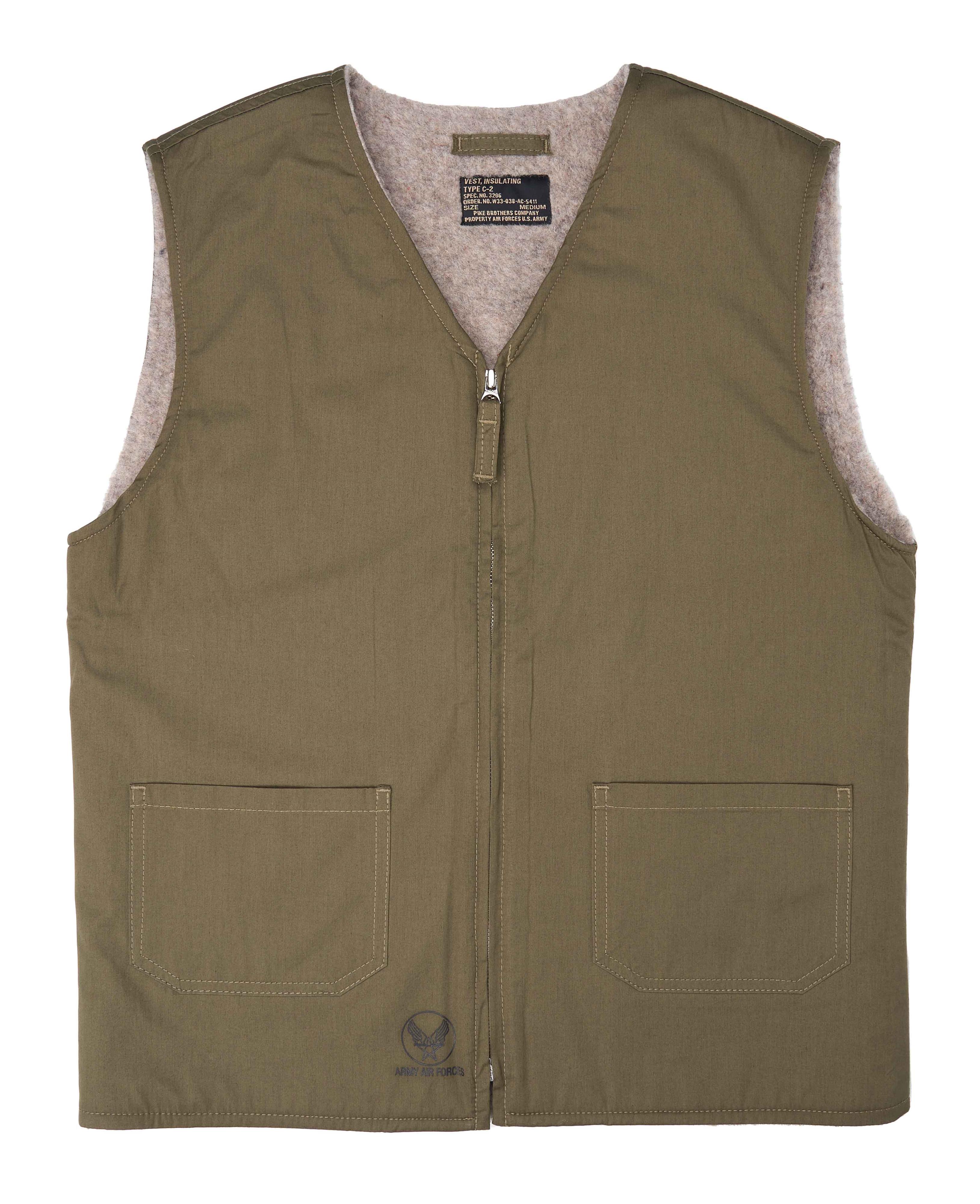 1942 C2 Vest olive drab