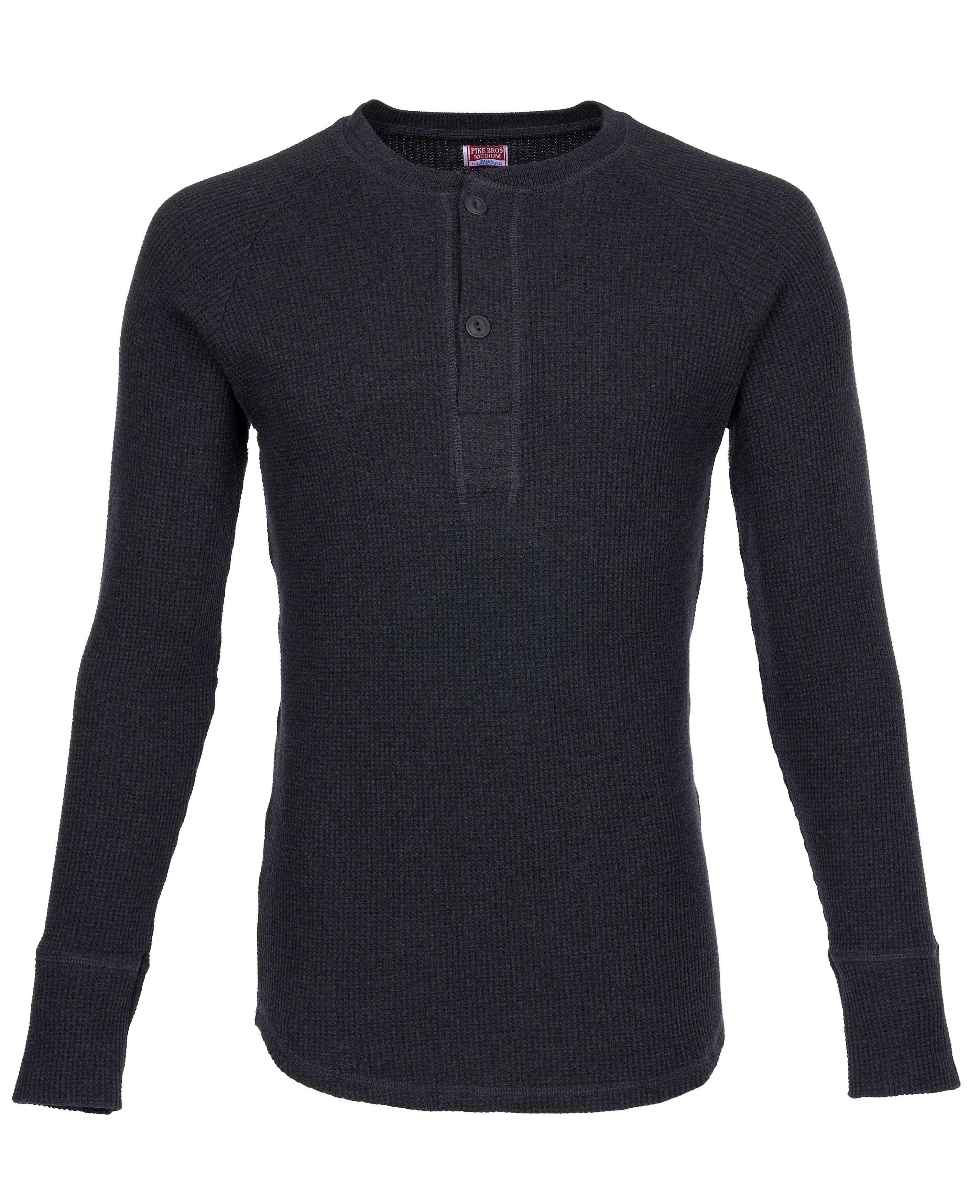 1936 Waffle Shirt iron grey