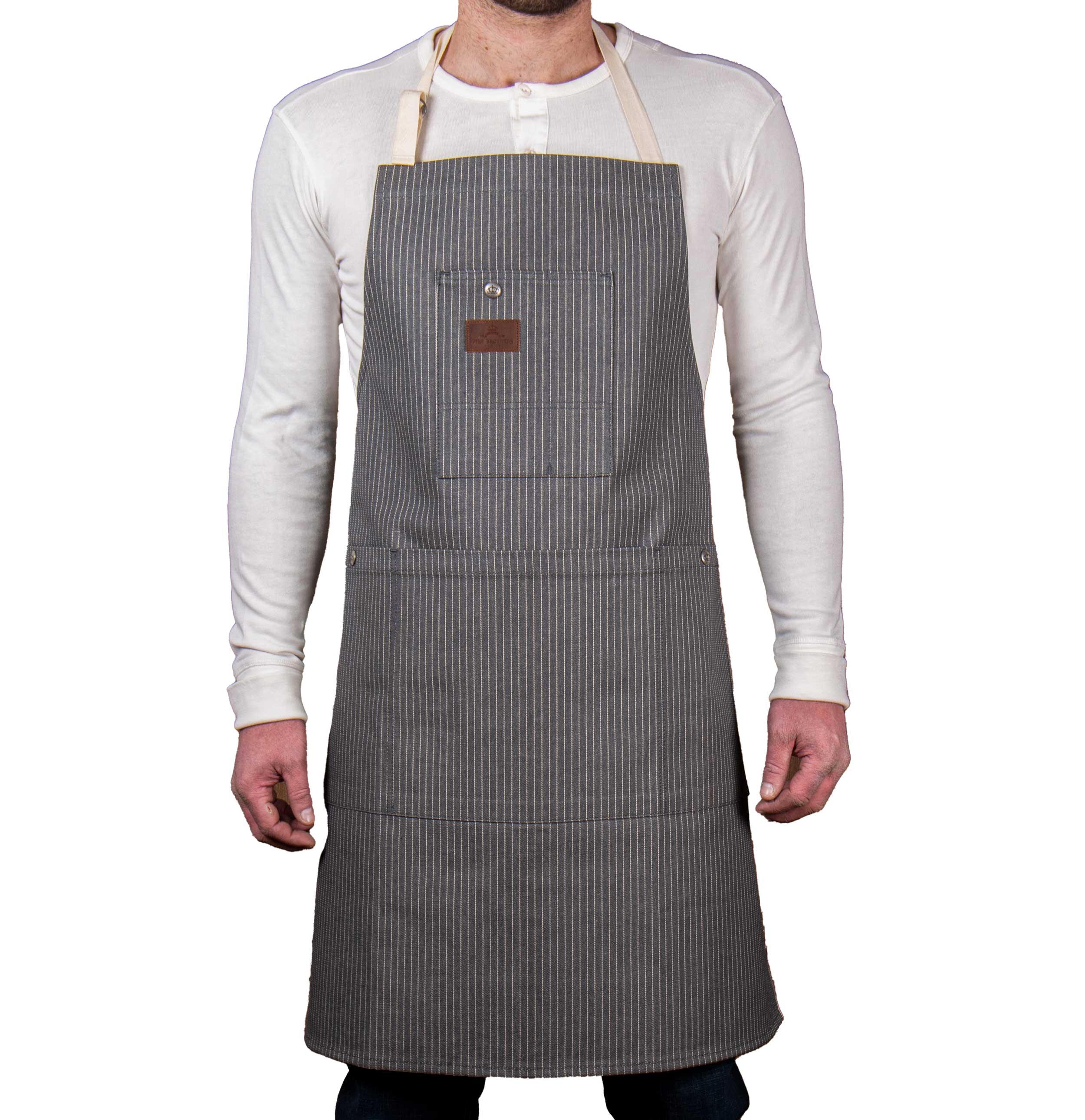 1927 Shop Apron grey wabash