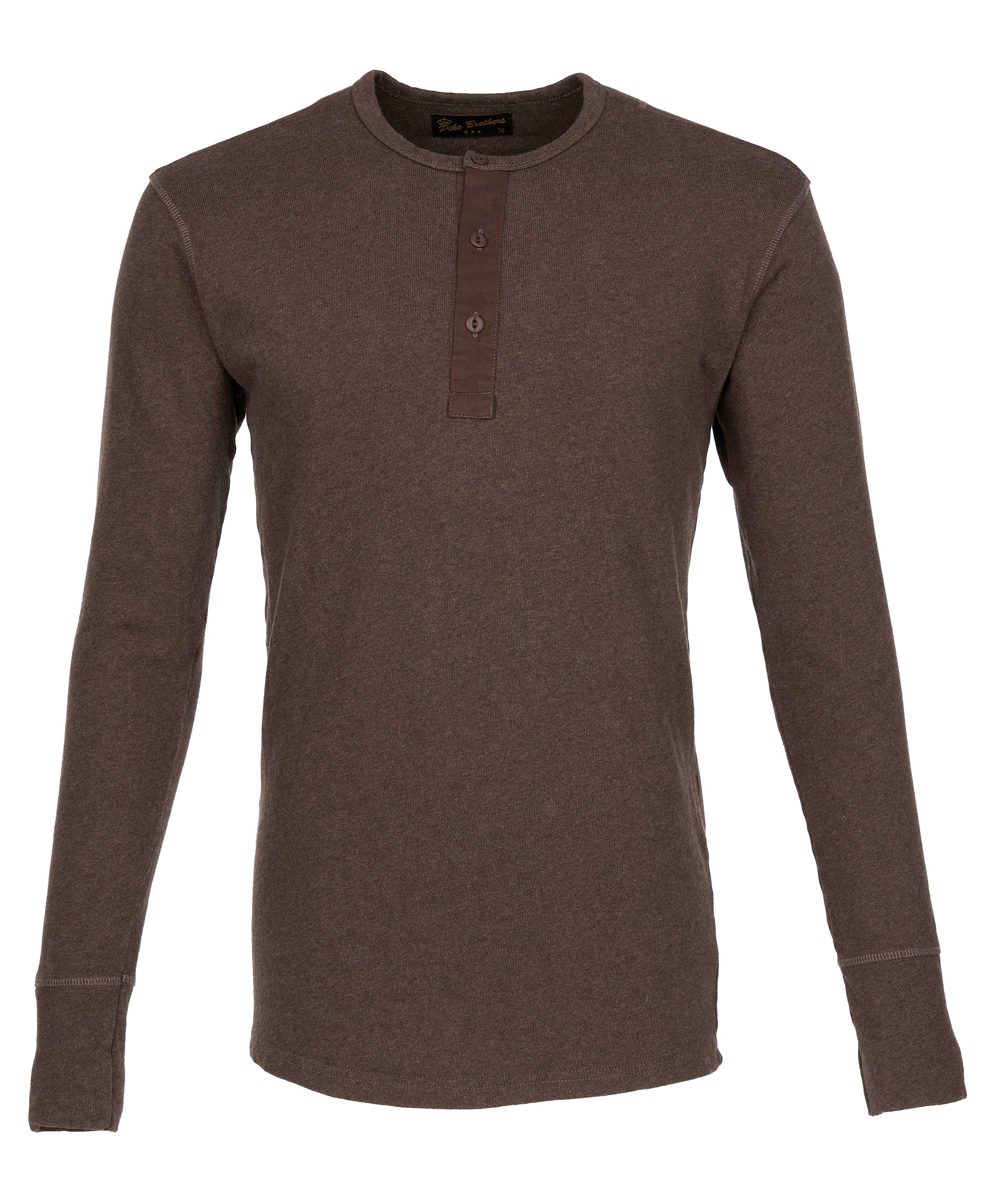 1954 Utility Shirt Long Sleeve brown melange