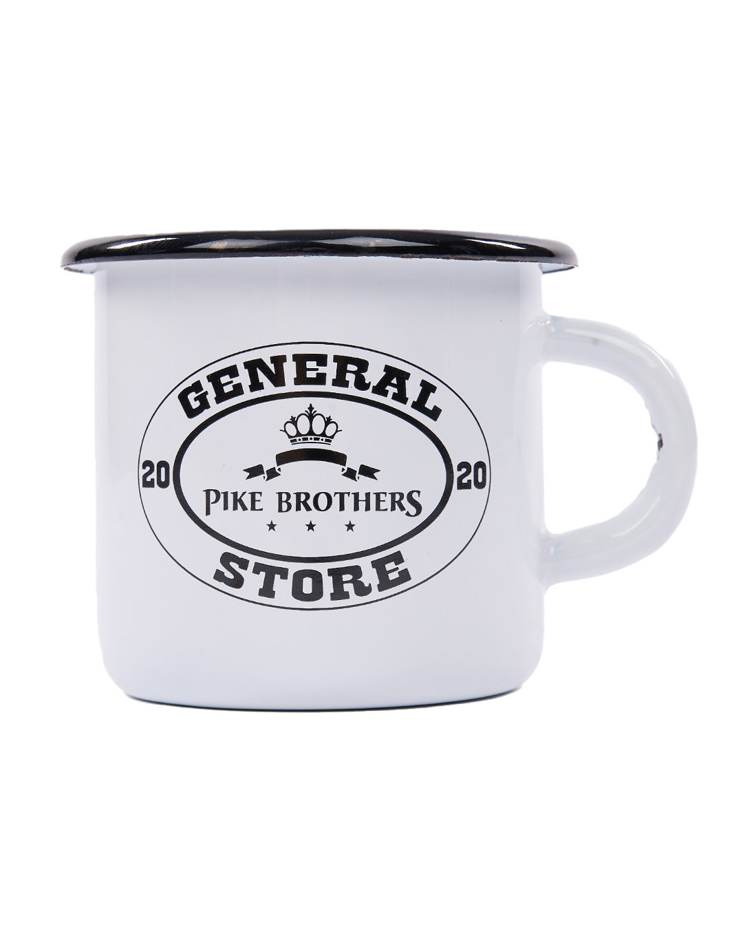 1951 Pike Brothers Enamel Mug General Store 1951 Pike Brothers Enamel Mug General Store