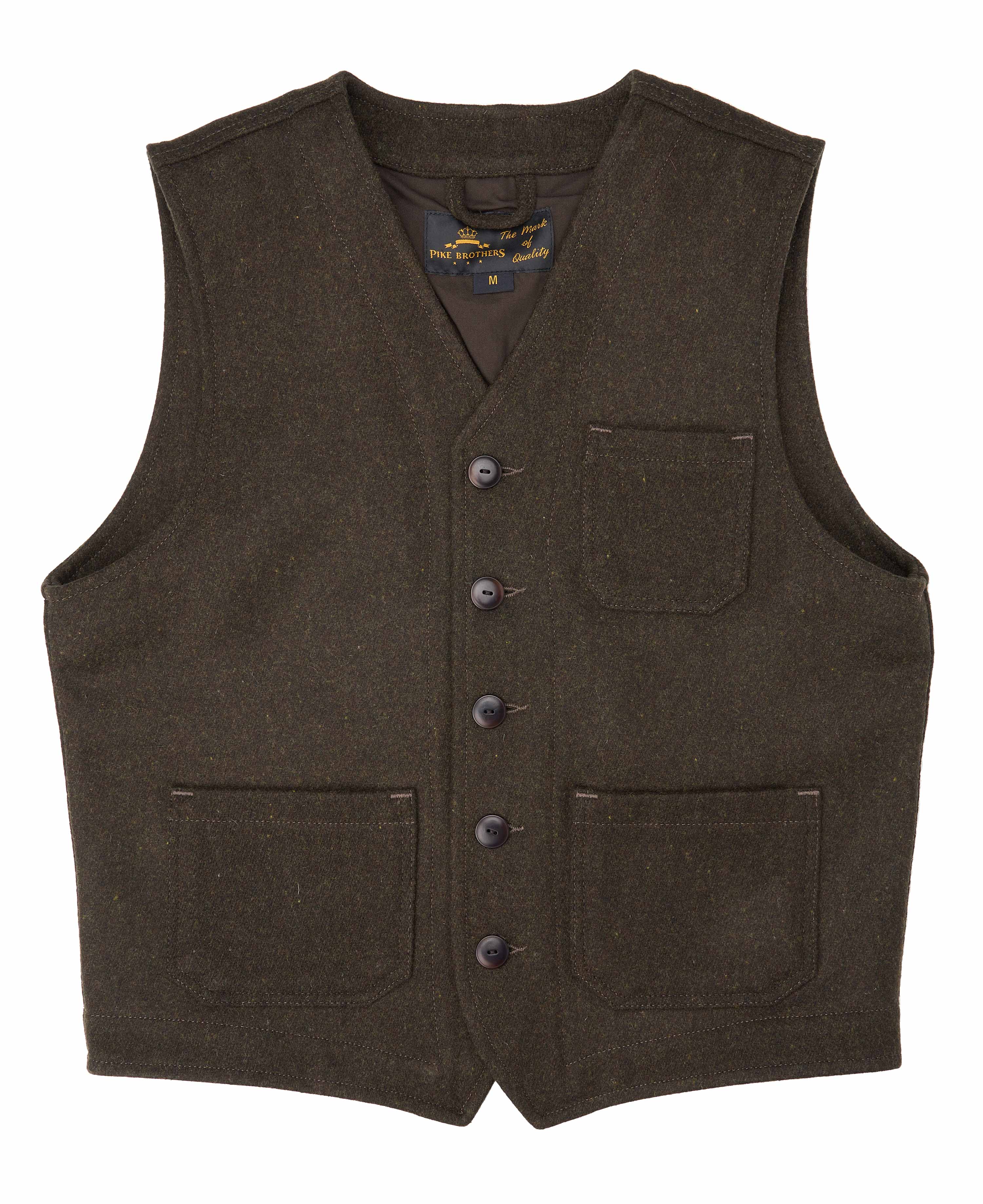 1937 Roamer Vest Beaver green 1937 Roamer Vest Beaver green