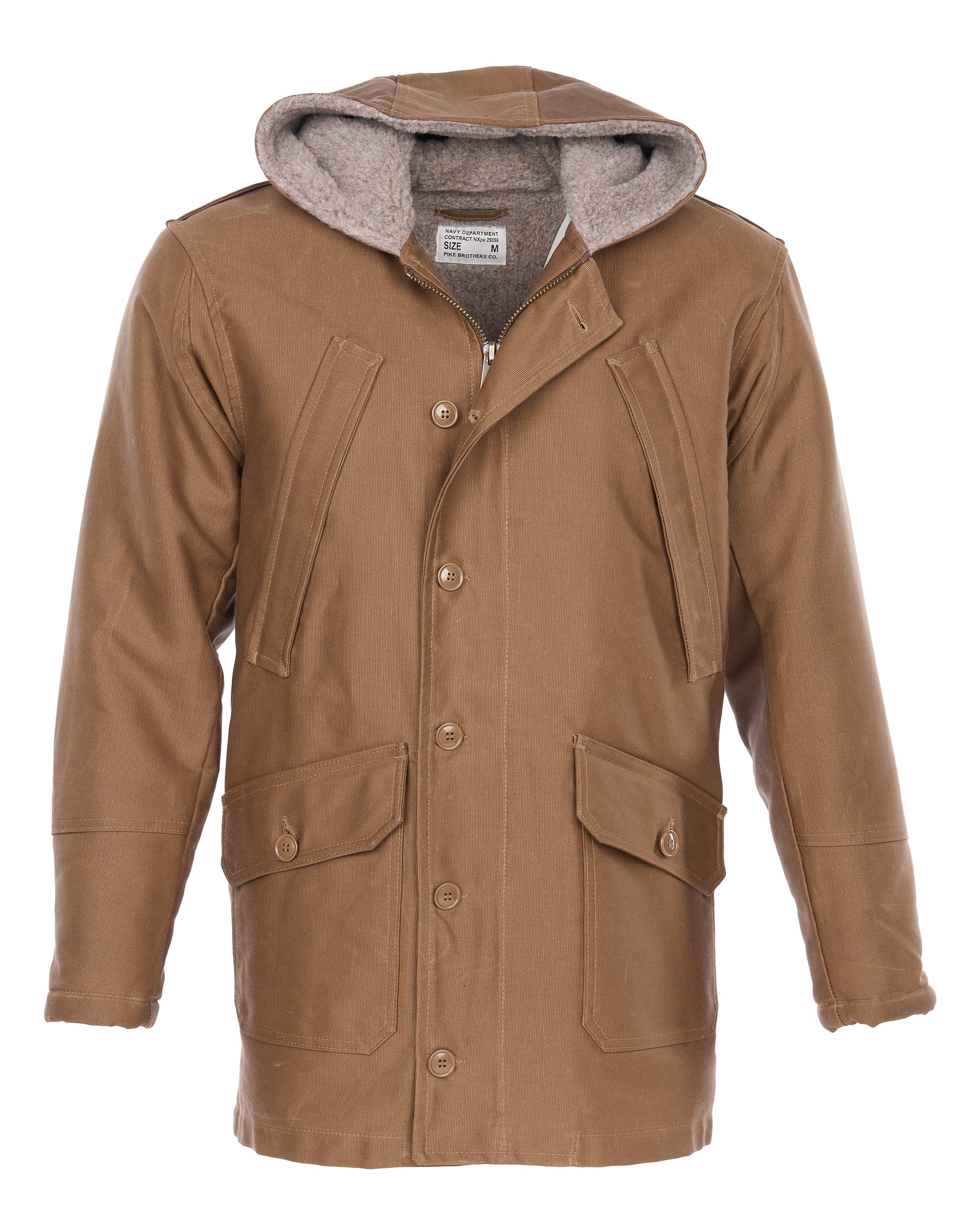 1947 N1 Deck Parka waxed khaki O&E
