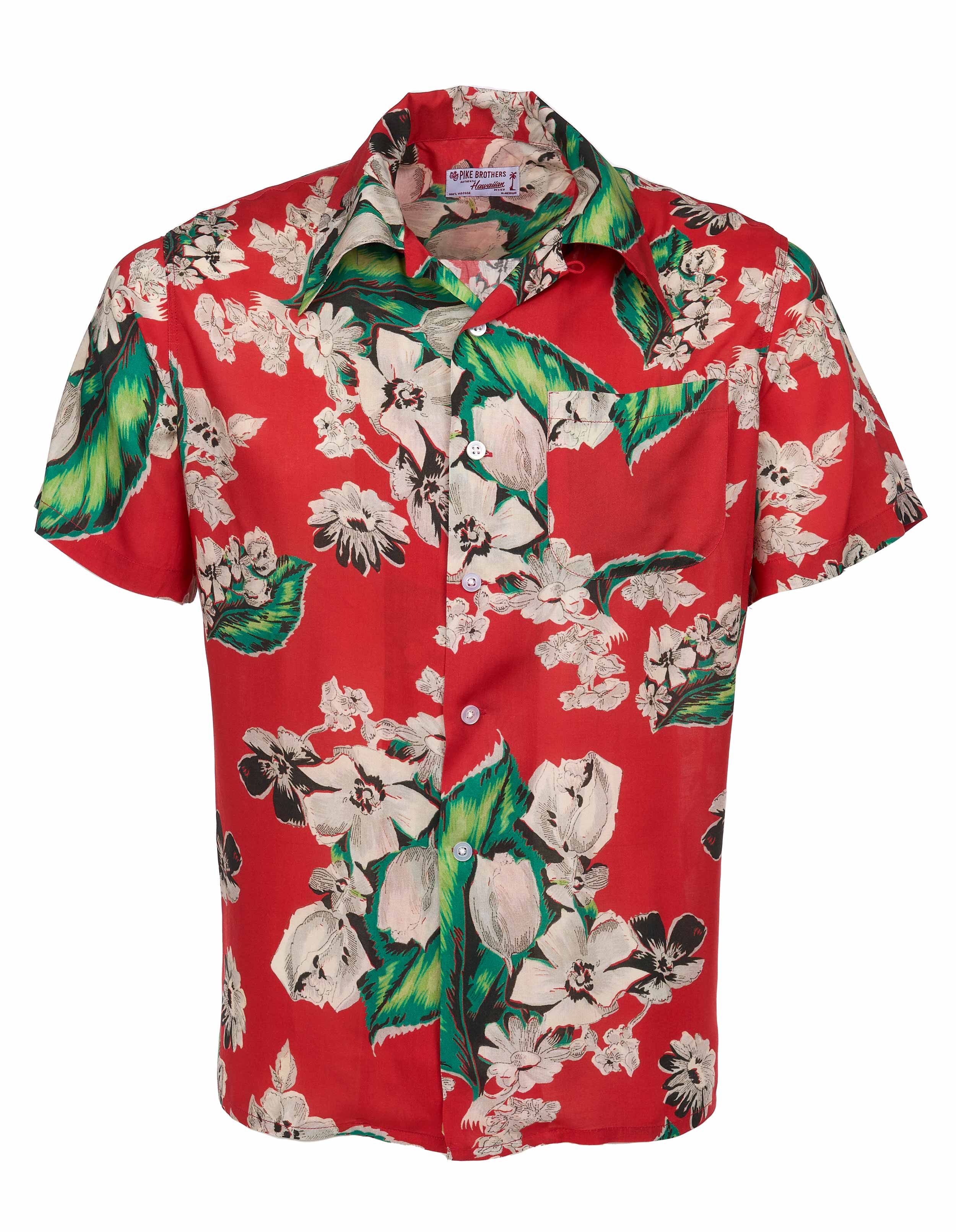 1947 Albert Shirt Pulemoku red